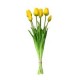 Bouquet De Tulipanes Amarillos Artificial