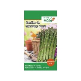 Semillas de espárrago verde