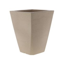 Maceta trapecio grafito arena