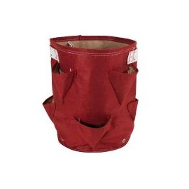 Huerto en bolsa de tela fresa rojo 9 gal