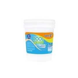 Tabletas tricloro 3" 20 kg