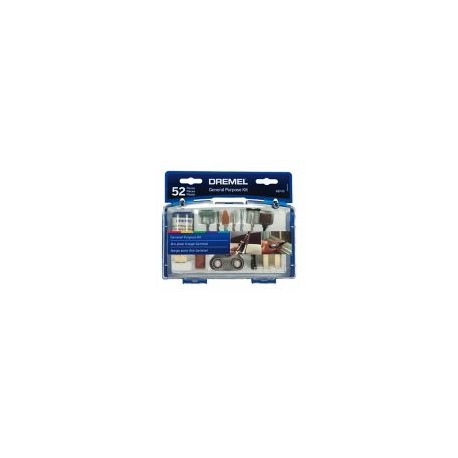 Kit para uso general de 52 accesorios