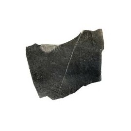 Piedra laja negra grande