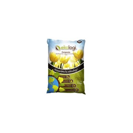 Composta natural orgánica 6 kg