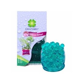 Perlas de hidrogel deshidratadas verde agua 5 g