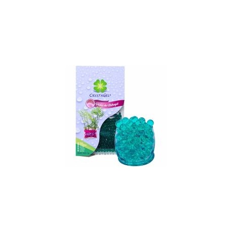 Perlas de hidrogel deshidratadas verde agua 5 g