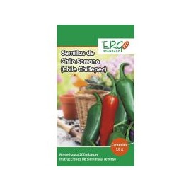 Semillas de chile serrano