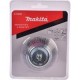 Carda copa de alambre 2 1/2" zanco 1/4" p/taladro