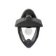 Arbotante Habana 60W gris 1luz E27 metal Down IP44 25cm