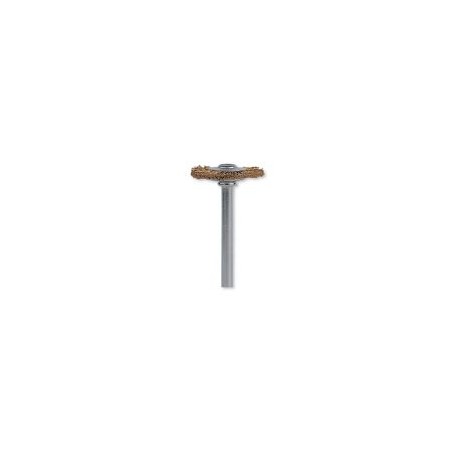 Cepillo de cerdad de latón de 3/4'' con 2 piezas