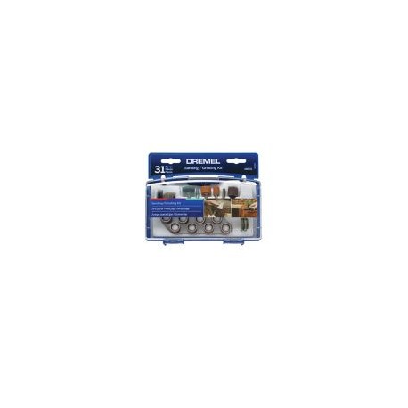 Kit para lijar y esmerilar de 31 accesorios
