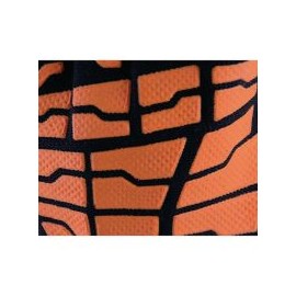 Guante de poliéster c/recubrimiento látex naranja