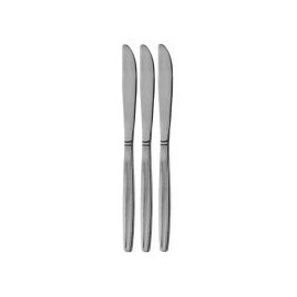 Set 3 cuchillos mesa HC acero inoxidable
