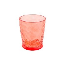 Vaso acrílico DOF 11cm rosa