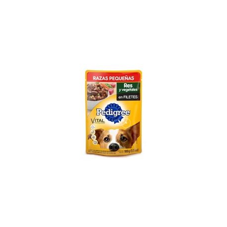Alimento para perro res y vegetales 100 g