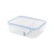 Contenedor vidrio 2 divisiones rectangular 1.52 Lt