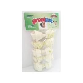 Hueso carnaza natural 4-5" dental 5 pzas