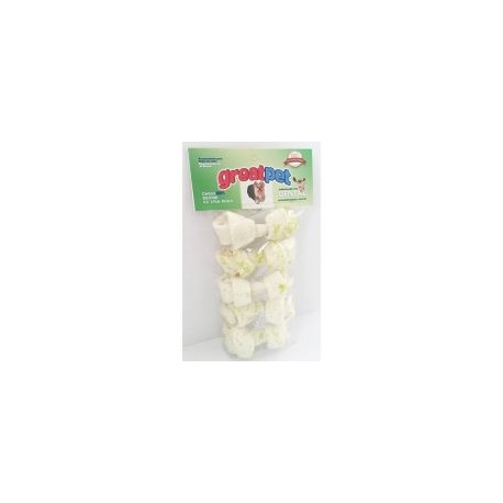 Hueso carnaza natural 4-5" dental 5 pzas