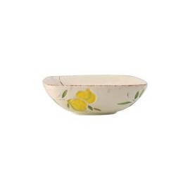 Bowl cuadrado limones 20x20