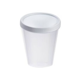 Contenedor c/taparrosca 600 ml plástico