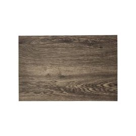 Mantel individual Wood chocolate