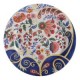 Plato 27.6Cm Flores Azul