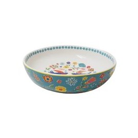 Bowl 31Cm Pajaro Flores