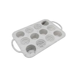 Molde 37Cm 12Cup  Rect  Marmol