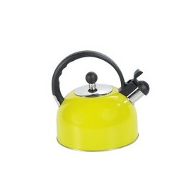Tetera silbante acero colores surtidos 2.5 litros