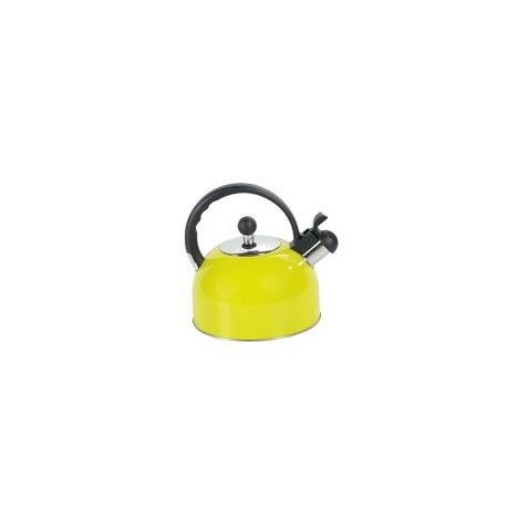 Tetera silbante acero colores surtidos 2.5 litros