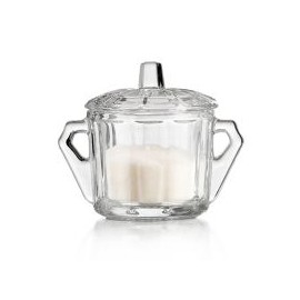 Azucarera tapa vidrio 375g/12.6oz