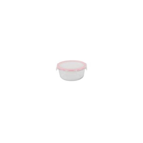 Contenedor vidrio clip redondo 800ml