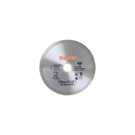 Disco diamant cont 4 1/2bauker