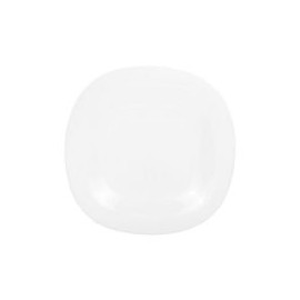 Plato postre 21 cm Carine blanco