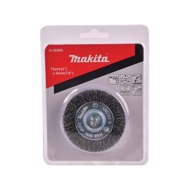 Carda circular de alambre 3" zanco 1/4" p/taladro