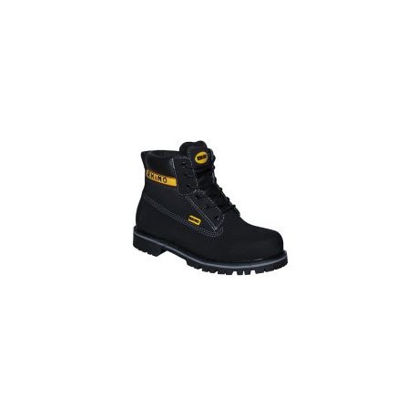 Bota seguridad piel negra no 27