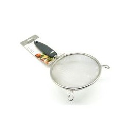 Colador acero inoxidable mango plástico 14cm