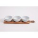 Set botanero c/tabla Gracious Dining 3 piezas