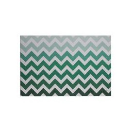 Mantel ind Urban zigzag 45x30 verd
