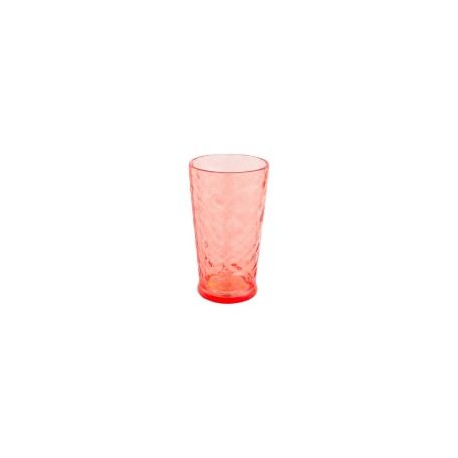 Vaso acrílico HB 16cm rosa
