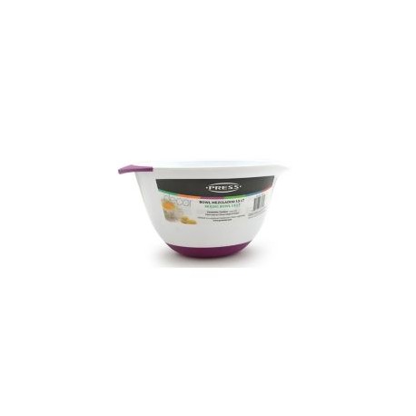 Bowl mezclador plástico 1.5lt Press