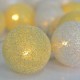 Guirnalda Bateria 20 Luces Led Bola Pastel