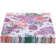 Servilleta papel 33x33 rosa floral