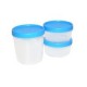 Set de contenedores c/taparrosca 3 piezas plástico