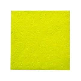 Servilleta papel 33x33 verde limón