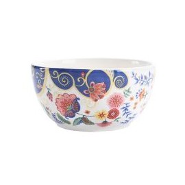 Bowl 15Cm Flores Azul