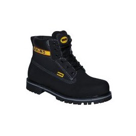 Bota seguridad piel negra no 27