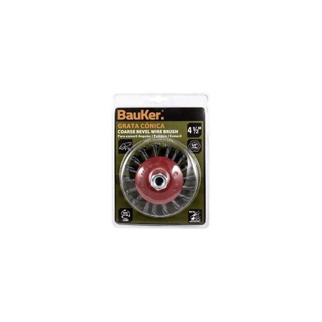 grata 4 1/2pg conica entorchada 5/8 bauker