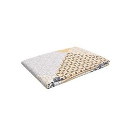 Mantel Redondo 1.80 Mosaico Amarillo