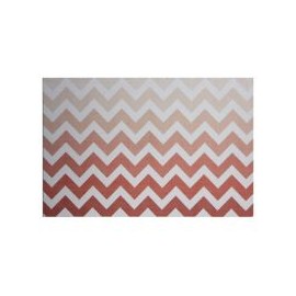 Mantel ind Urban zigzag 45x30 naranja